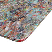 Clean Slate 6 x 7 Deko Glass Cutting Board Schneidebrett (Ecke)