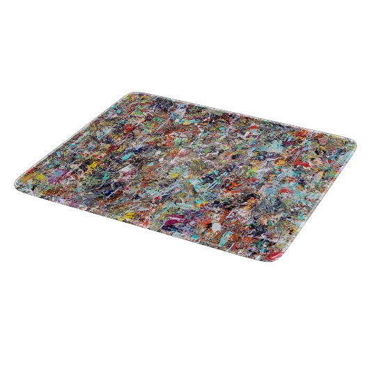 Clean Slate 6 x 7 Deko Glass Cutting Board Schneidebrett (Ecke)