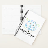 Clean Tech Brain Coding Productivity Planner Planer (Anzeige)