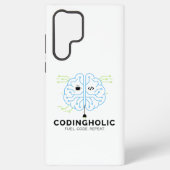 Clean Tech Brain für Coder & Entwickler Samsung Galaxy Hülle (Rückseite)