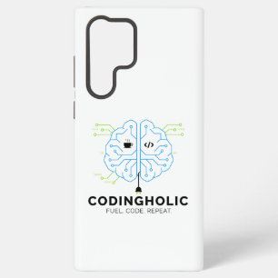 Clean Tech Brain für Coder & Entwickler Samsung Galaxy Hülle