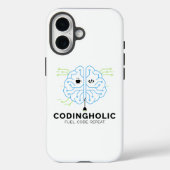 Clean Tech Brain für Programmierer und Entwickler Case-Mate iPhone Hülle (Rückseite)