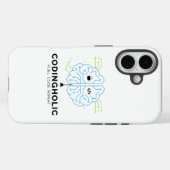 Clean Tech Brain für Programmierer und Entwickler Case-Mate iPhone Hülle (Rückseite (Horizontal))