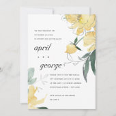 CLEAN YELLOW GREEN FLORAL WIR TIEFEN DIE KNOT INVI DANKESKARTE (Vorderseite)