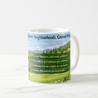Cleaner Air Eco Awareness Mug  Kaffeetasse