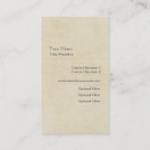 Cleaner Cleaner Service Business Visitenkarte (Rückseite)