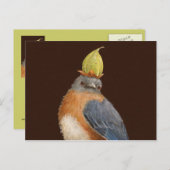 Cleaner die bluebird-Postkarte Postkarte (Vorne/Hinten)