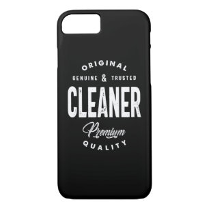 Cleaner Job Title T-Shirt Geschenke Mens Frauen Case-Mate iPhone Hülle