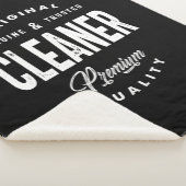Cleaner Job Title T-Shirt Geschenke Mens Frauen Sherpadecke (3/4)