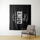 Cleaner Job Title T-Shirt Geschenke Mens Frauen Wandteppich (Beispiel)