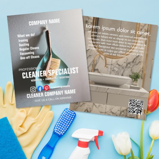 CLEANER SPECIALIST-Zuhause-Helfer Flyer