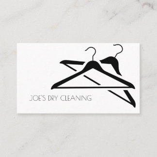 Cleaners Cleaners Vorlage für die Trockenreinigung Visitenkarte