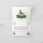 Cleanest Pup LLC Feiertagskarte (Innenseite)