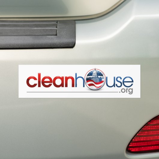 cleanhouse.org-Autoaufkleber Autoaufkleber (Auf Auto)
