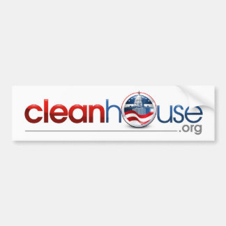 cleanhouse.org-Autoaufkleber Autoaufkleber