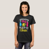 Cleanin Outfit Housekeeper Inhouse Worker Cleanin T-Shirt (Vorne ganz)