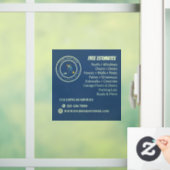 Cleaning Company | Custom Logo Cleaning Service Fensteraufkleber (Zuhause)