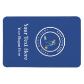 Cleaning Company | Custom Logo Cleaning Service Magnet (Horizontal)