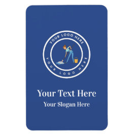 Cleaning Company | Custom Logo Cleaning Service Magnet