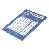 Cleaning Company | Custom Logo Cleaning Service Notizblock (angewinkelt)