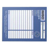 Cleaning Company | Custom Logo Cleaning Service Notizblock (Vorderseite)