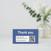 Cleaning Company | Custom Logo Cleaning Service Rabattkarte (Stehend Vorderseite)