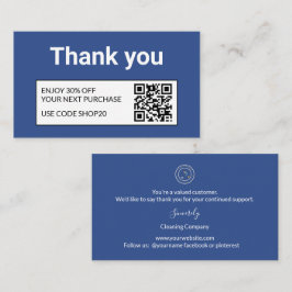 Cleaning Company | Custom Logo Cleaning Service Rabattkarte