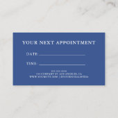 Cleaning Company | Custom Logo Cleaning Service Terminkarte (Rückseite)