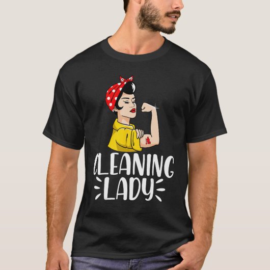 Cleaning Lady Housekeeping Housekeeper 2 T-Shirt (Vorderseite)