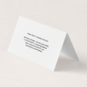 Cleaning Lady Mopping | Bucket Cleaning Equipment Visitenkarten (Rückseite)