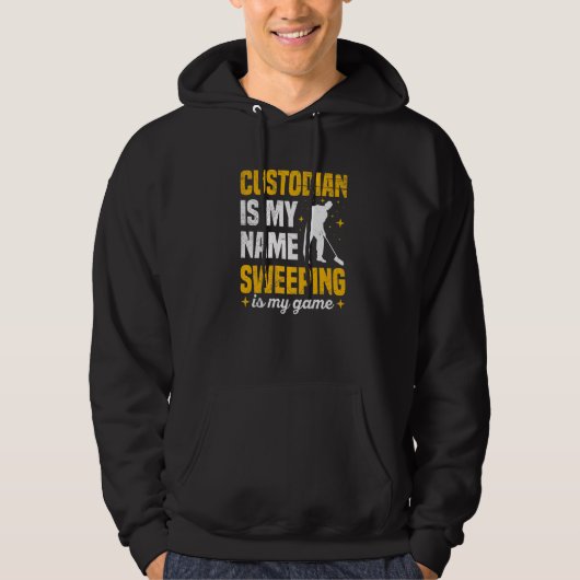 Cleaning School Custodian Quote for a School custo Hoodie (Vorderseite)