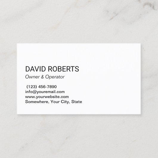 Cleaning Service Cute Maid Modern Blue Curves Visitenkarte (Rückseite)