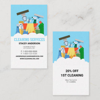 Cleaning Services  Visitenkarte