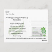 Cleanse Postcard Postkarte (Rückseite)