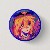 Cleanup girl Button (Vorderseite)