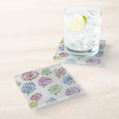 Clear Art Coaster Glasuntersetzer (Schrägansicht)