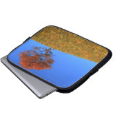 Clear Autumn Day Laptop Sleeve (Vorne Knopf)