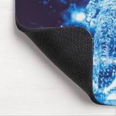 Clear Blue Water Feature in Motion Mousepad (Ecke)