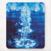 Clear Blue Water Feature in Motion Mousepad (Vorne)