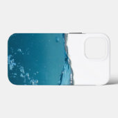 Clear Blue Wave Case-Mate iPhone Hülle (Rückseite (Horizontal))