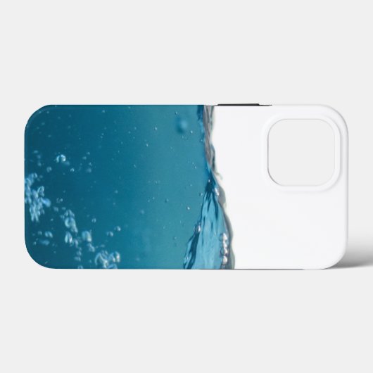 Clear Blue Wave Case-Mate iPhone Hülle (Rückseite (Horizontal))