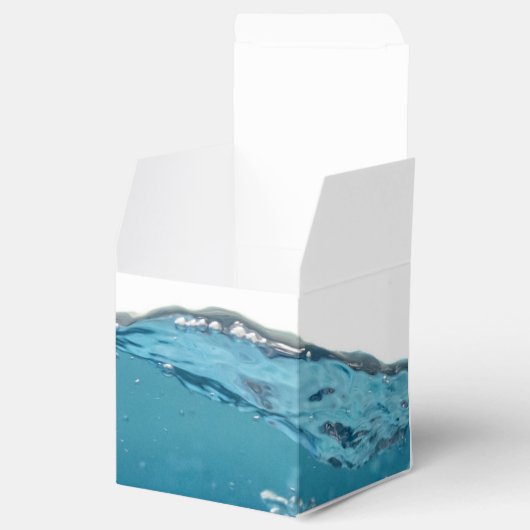 Clear Blue Wave Geschenkschachtel (Geöffnet)