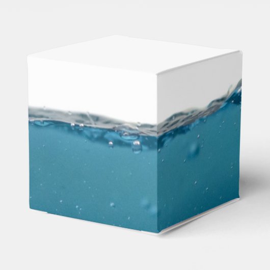 Clear Blue Wave Geschenkschachtel (Rückseite)