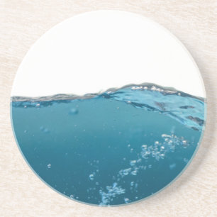 Clear Blue Wave Getränkeuntersetzer