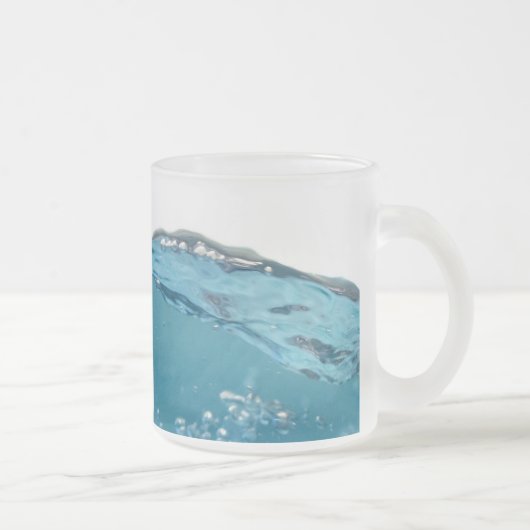 Clear Blue Wave Mattglastasse (Rechts)