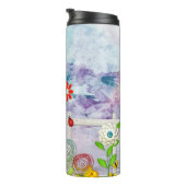 Clear Blue Whimsey Thermosbecher (Nach rechts gedreht)