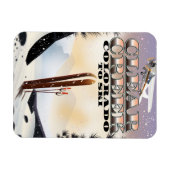 Clear Creek, Colorado Ski Poster. Magnet (Horizontal)