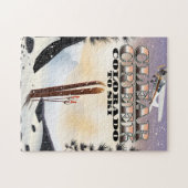 Clear Creek, Colorado Ski Poster. Puzzle (Horizontal)