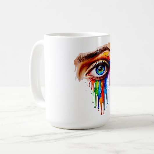 Clear eye kaffeetasse (Vorderseite Links)