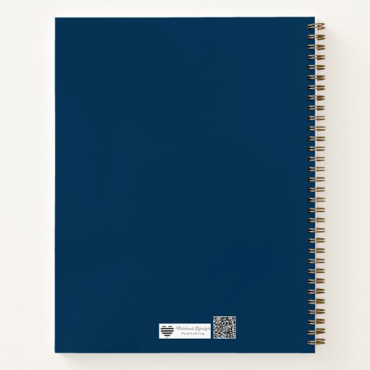 Clear Focus Geometric Design Notizblock (Rückseite)